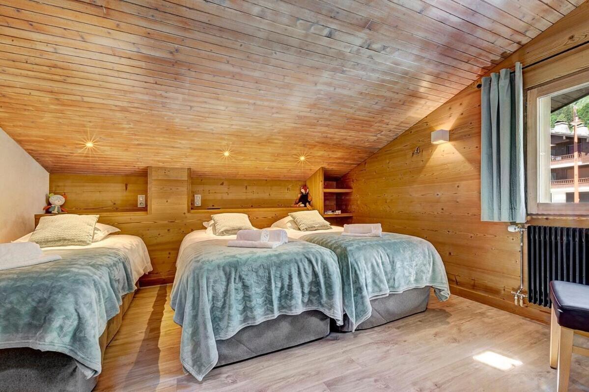 Les Congeres Villa Le Grand-Bornand Kamer foto
